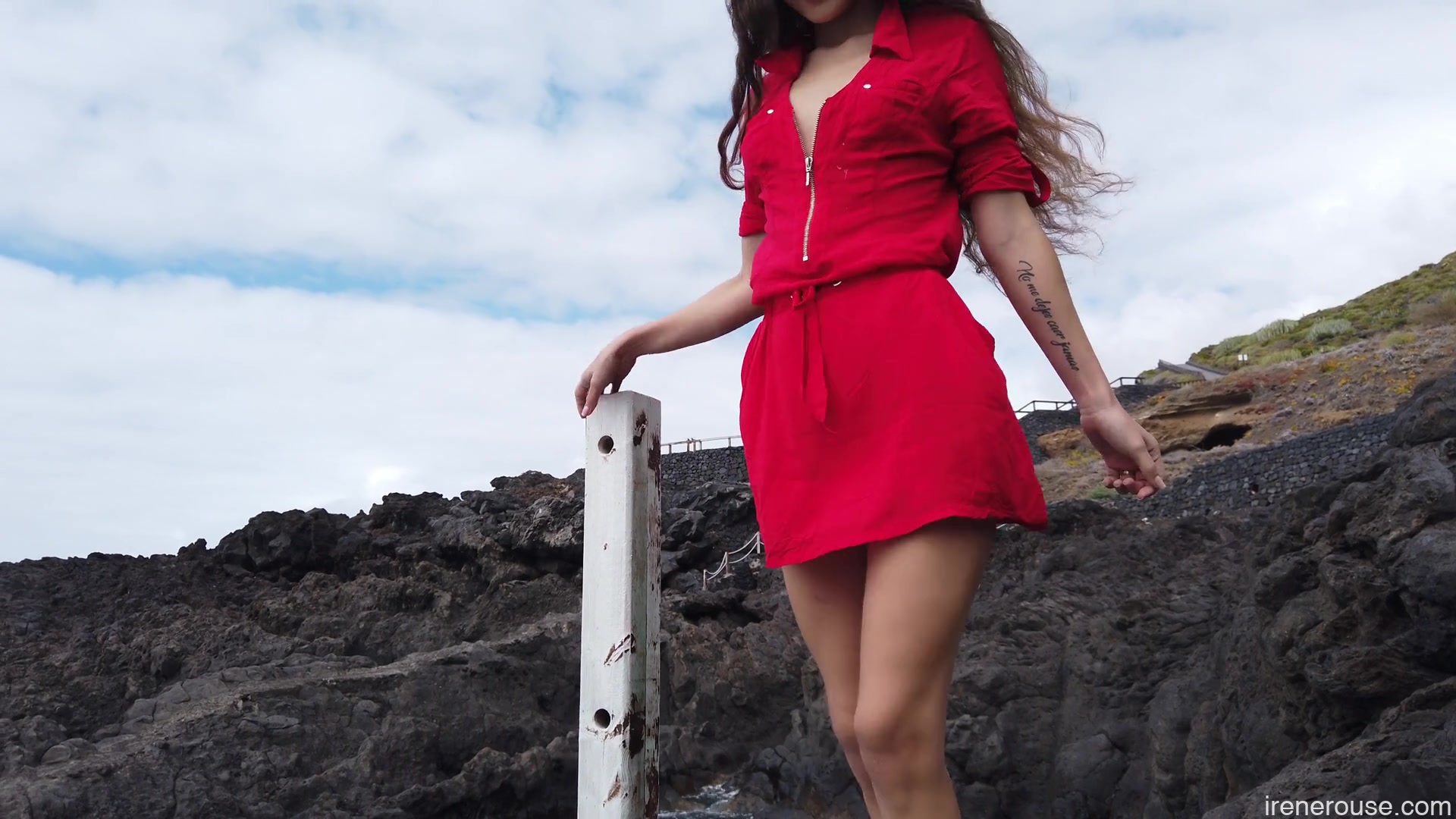 Walk Along The Coast - Sex Movies Featuring Irene Rouse