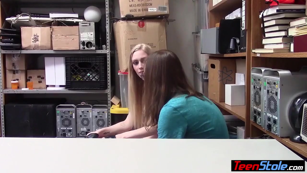 Blonde teen 18+ Thief Fucked By A Officer Next To Her Stepbro With Emma Starletto