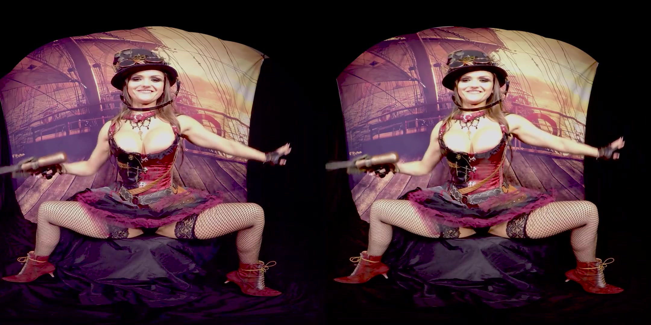 400 - Barbara Bieber; Busty Babe Cosplay Solo - SexLikeReal