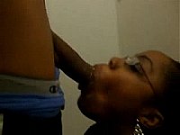 Broom Closet Blow Job by Black Dick Lover