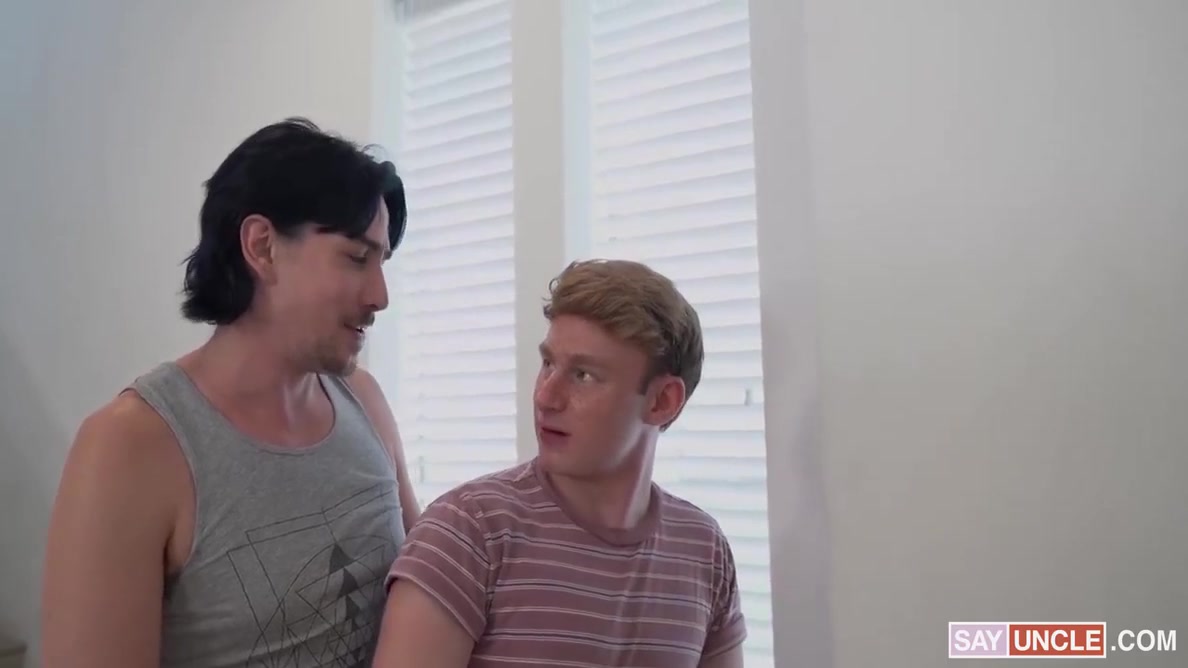Eric Charming And Jack Hunter In Stepbrother Crush: Kneeling For Cock - Just Like Old Times
