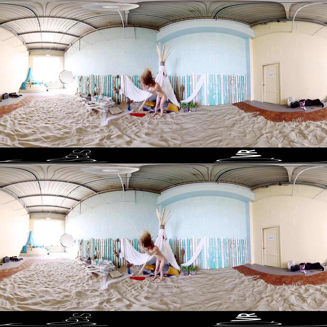 Alexandra Smelova in Playing in the Sandbox - StasyQVR