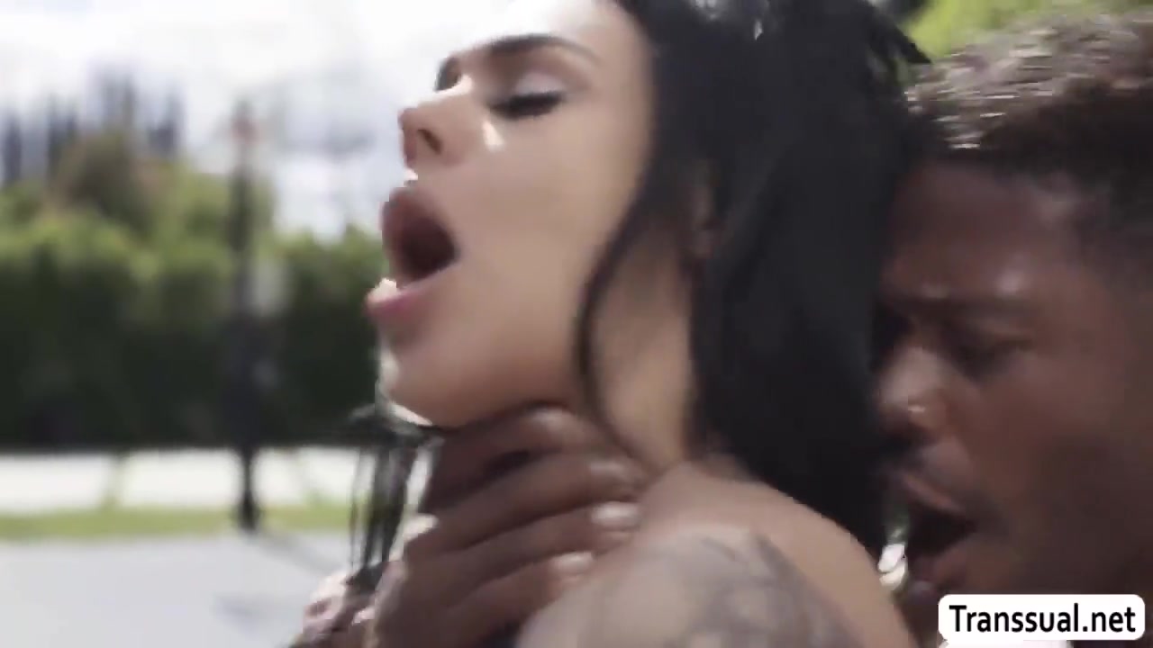 Whore Ts Gets Ass Fucked By Two Basketball