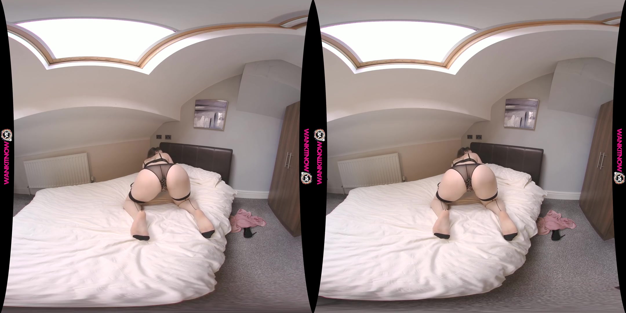 Surprise Visit - Big Tits British Brunette - SexLikeReal
