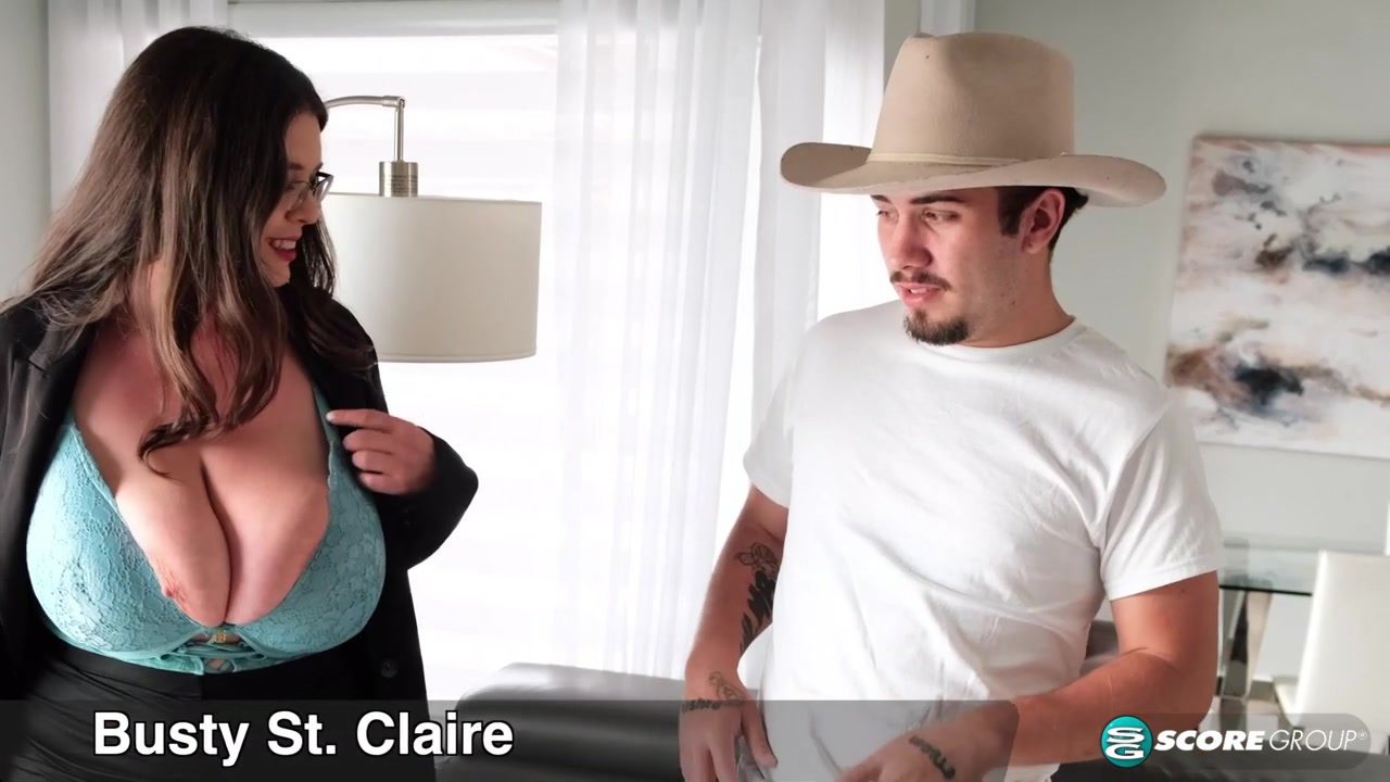 Busty St. Claire: Realtor Boasts Huge Tits