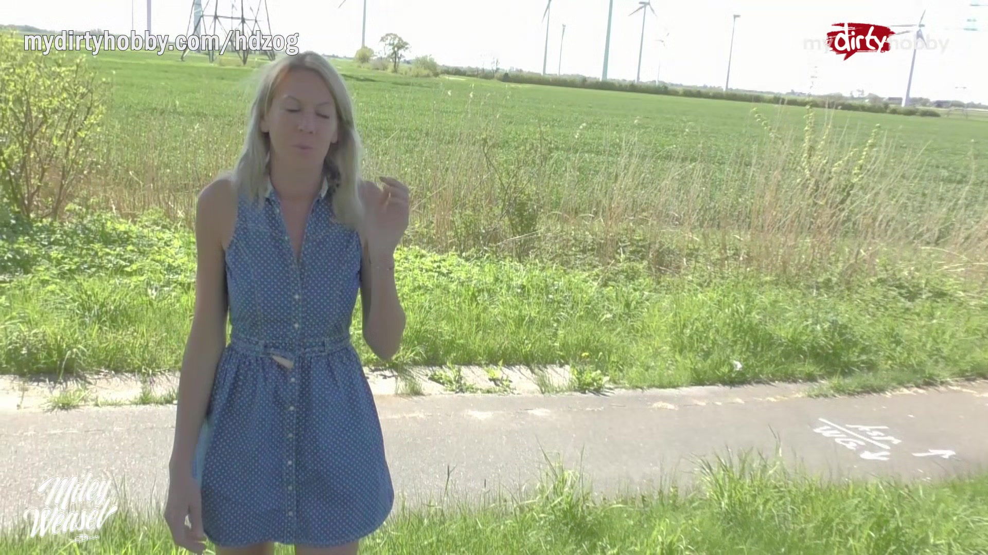MyDirtyHobby - Gorgeous MILF outdoor fuck with a stranger