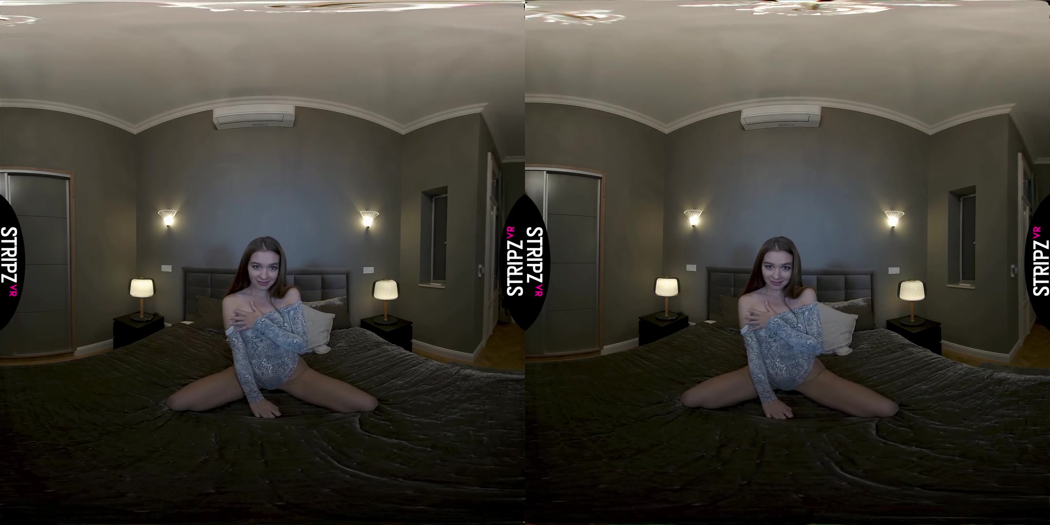 Teensy Weensy - Petite Babe Strips and Shows You her Ass