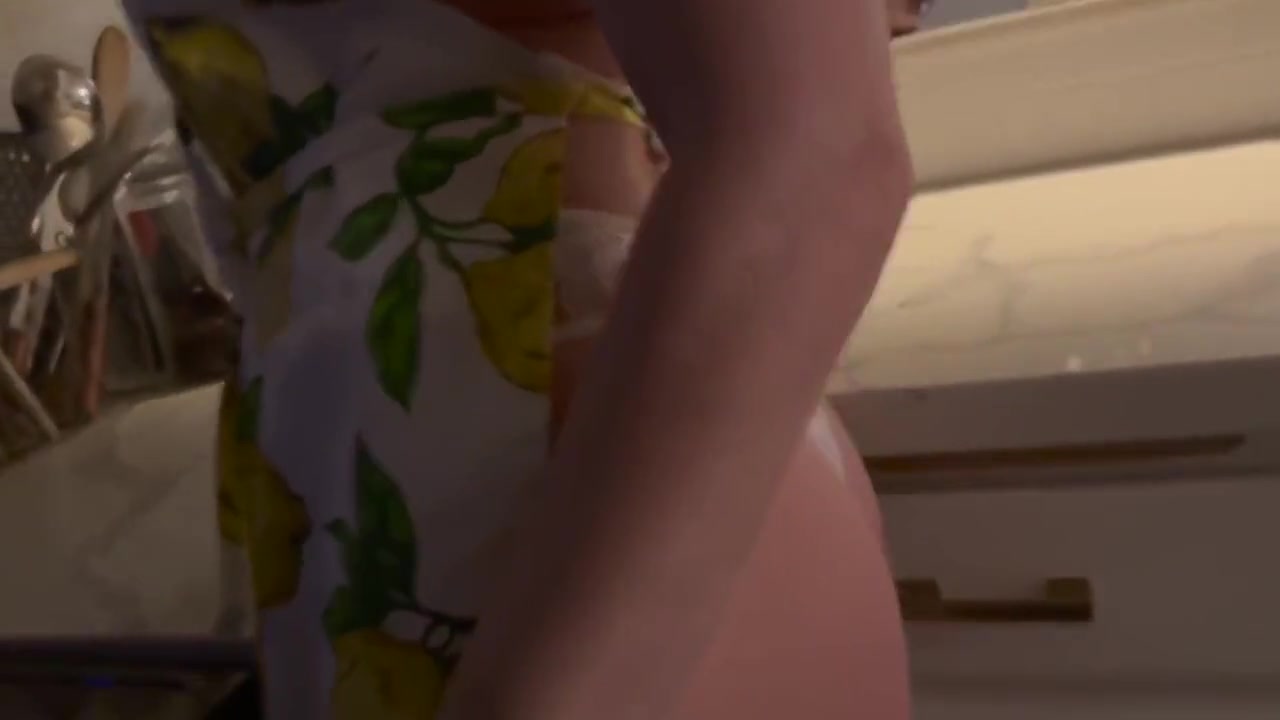 Gorgeous Blonde Housewife Fucked In The Kitchen
