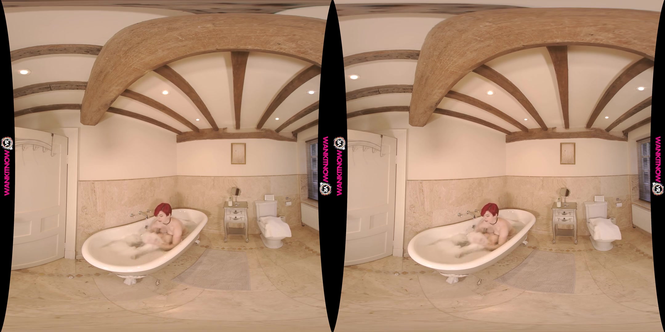 Bath time Submissive - Amateur Bath Fingering Solo Model