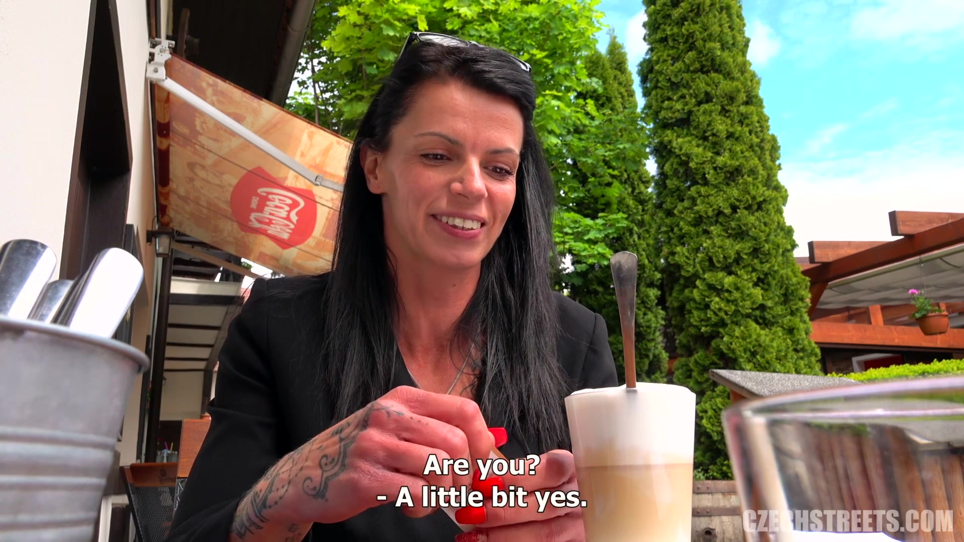 Czech Streets – Milf Enjoys a Vibrator in Public