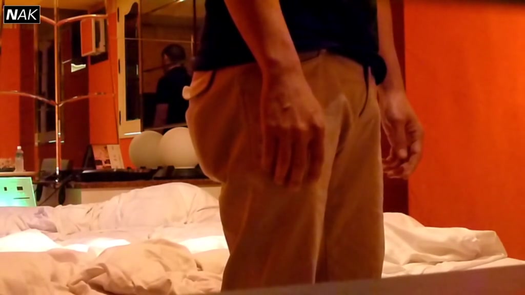 Young Japanese guys teasing each other in amateur video