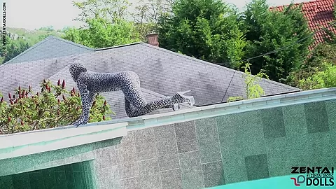 Tyra Moon - Sexy Zentai - Watch4Fetish