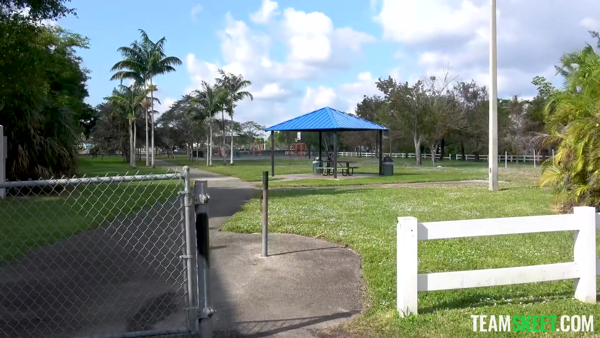 Shy Girl At The Park