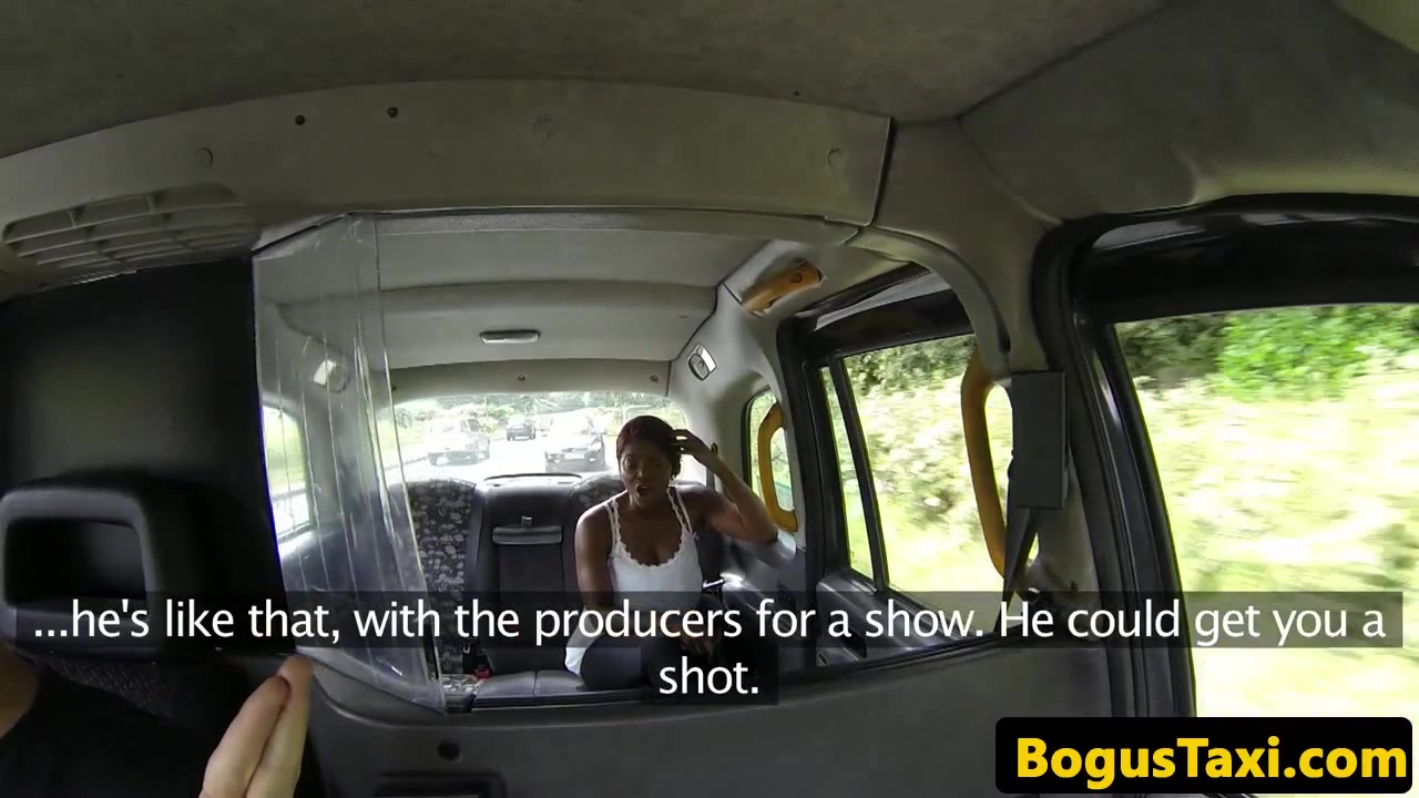 Talented taxi black gets a mouthful of jizz