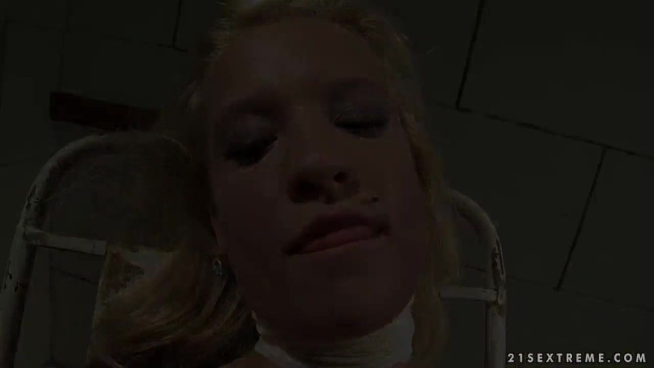 Gina D having a pain therapy from Katy Parker and her unique ways