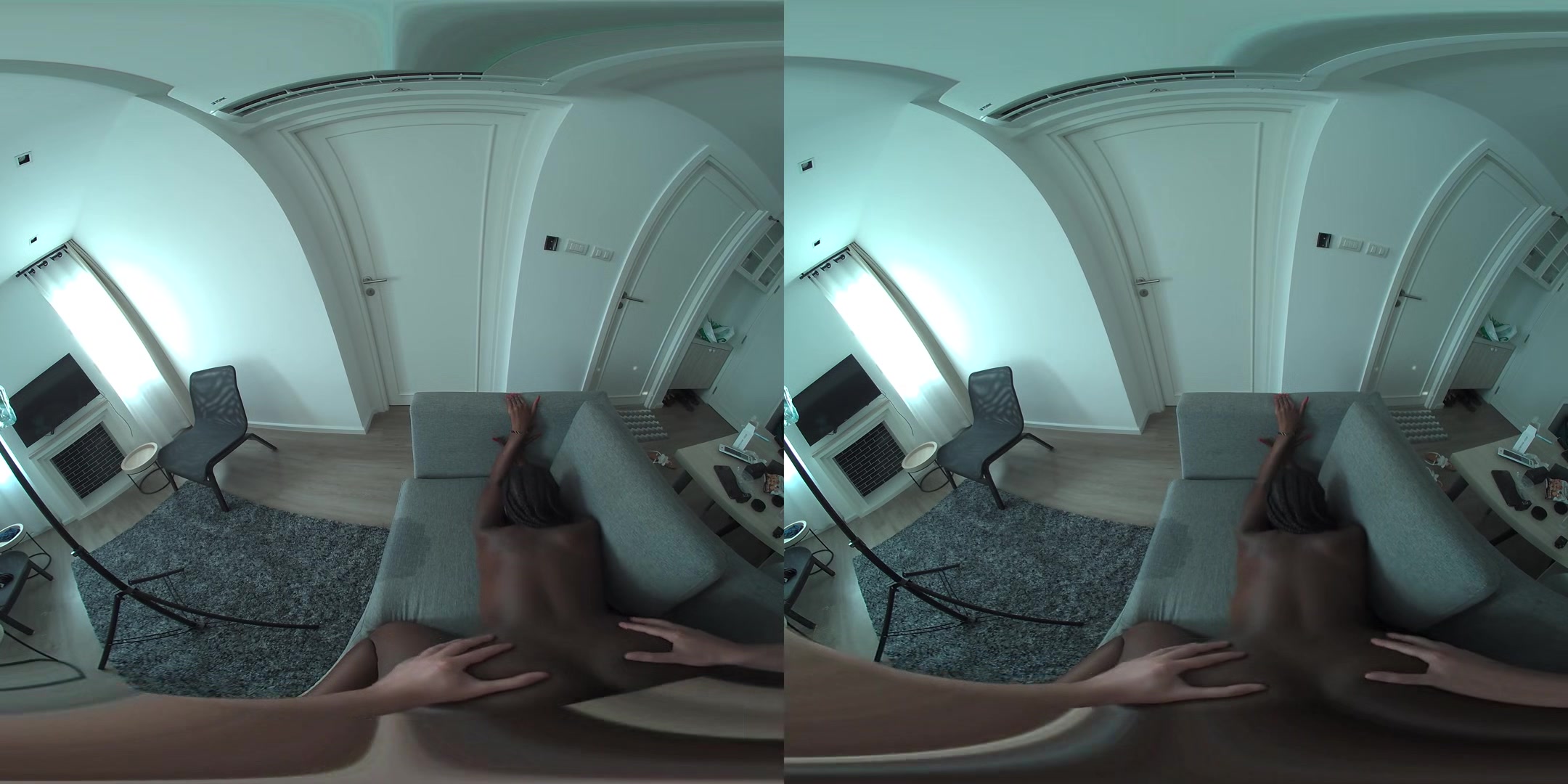 African Amateur Queen Rides White Tourist (55 Min)
