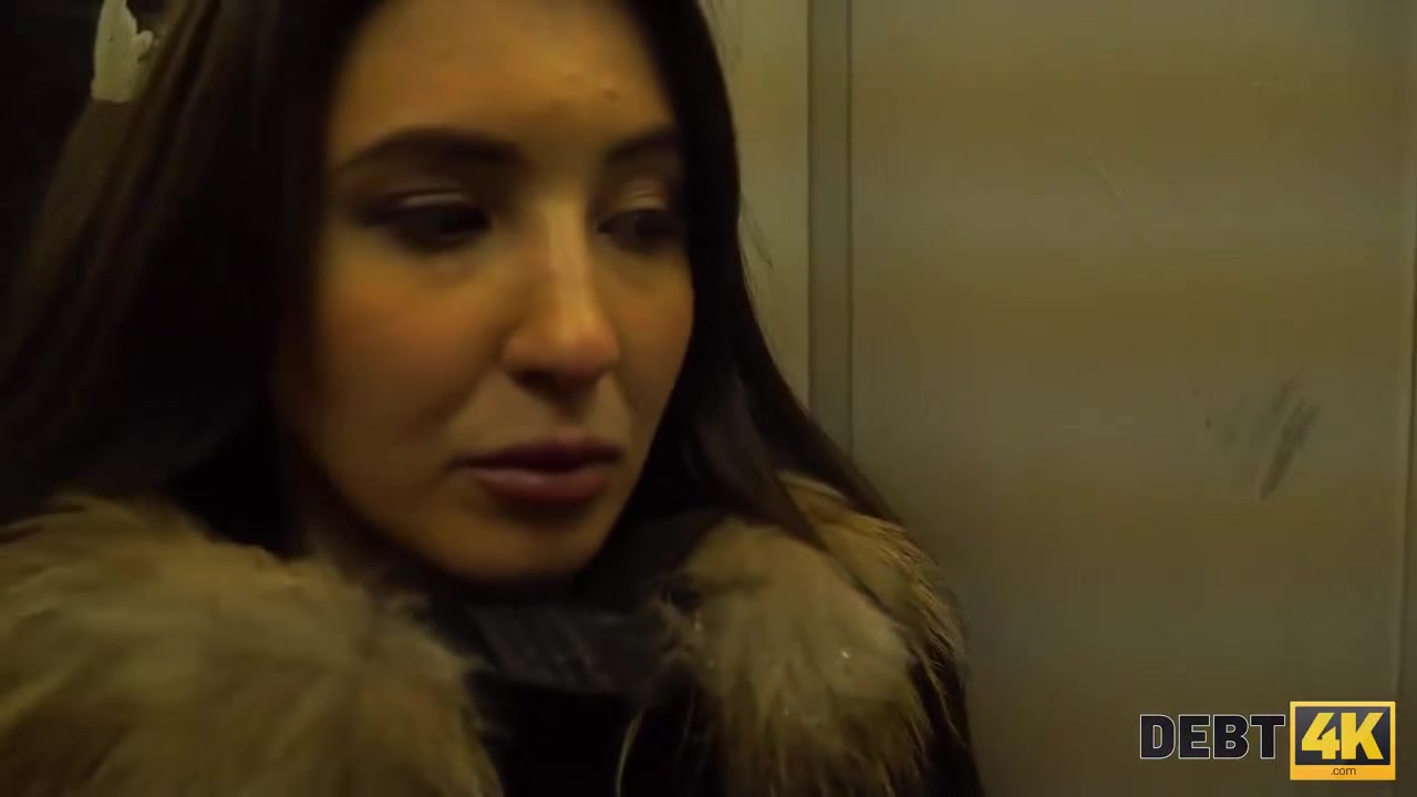 Debt4k. Juciy pussy of teen 18+ girl costs enough to close debt for a cool car