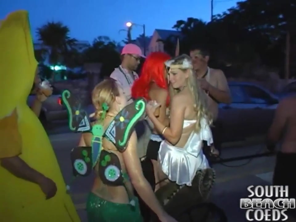 Fantasy Fest Key West Home Video - SouthBeachCoeds