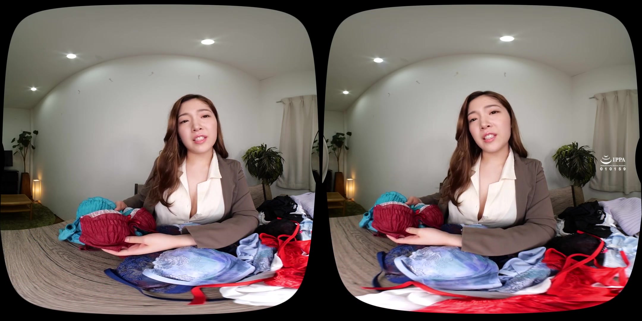 Door to Door Underwear Saleswoman Seduces You while your Wife is Away; Busty Japanese Babe POV Hardcore