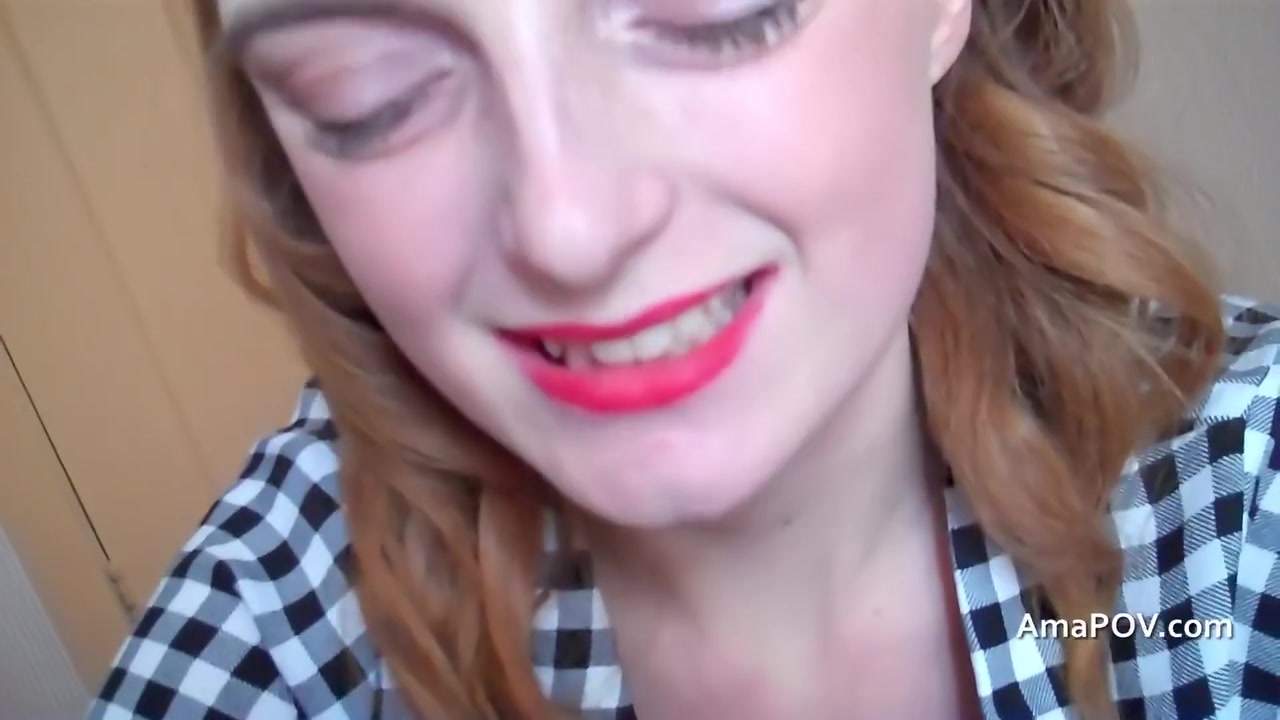 British Redhead Wanks And Sucks Me Off Before I Cum In Her Mouth - Lola Gatsby