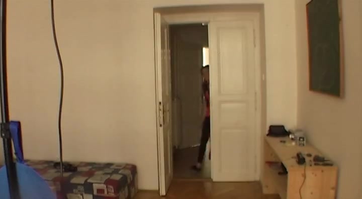 Amazing 18yo chick at the first erotic CASTING