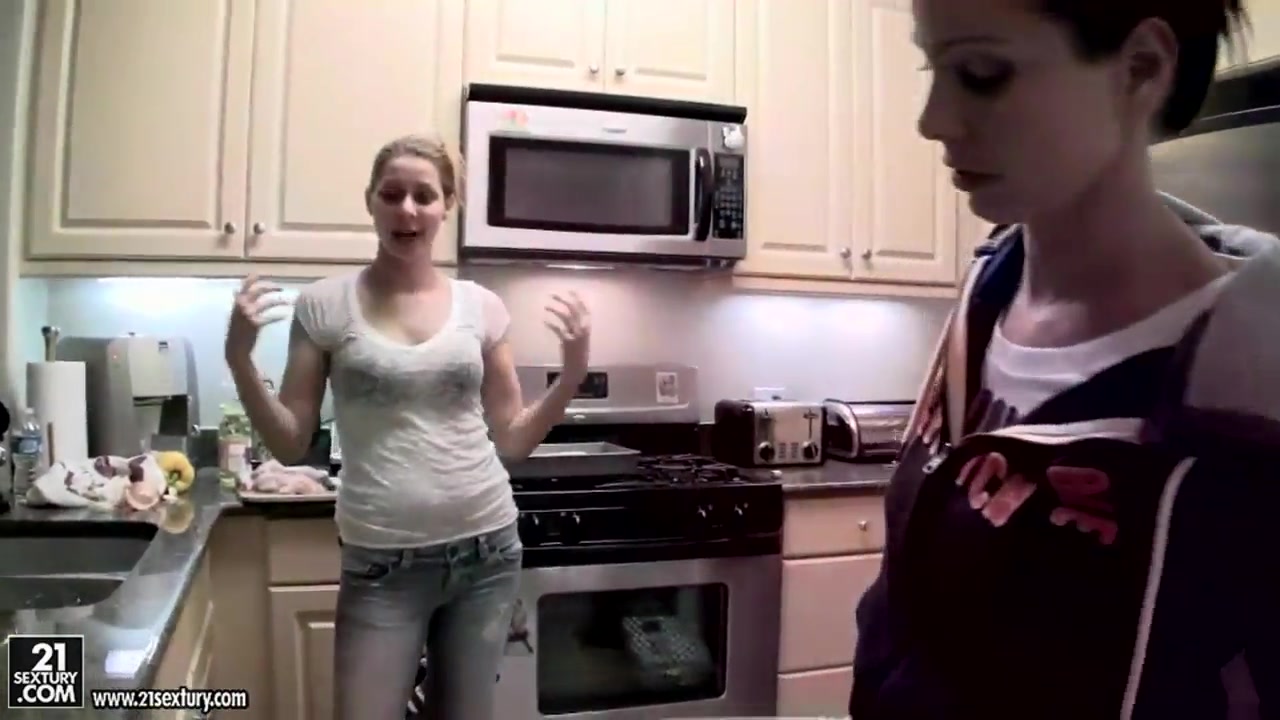 Cindy Hope and Sandy look at men's magazine