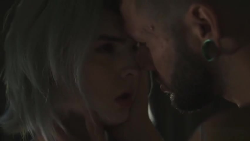 Pale and pretty Tranny Ella Hollywood quick fuck in a hotel room