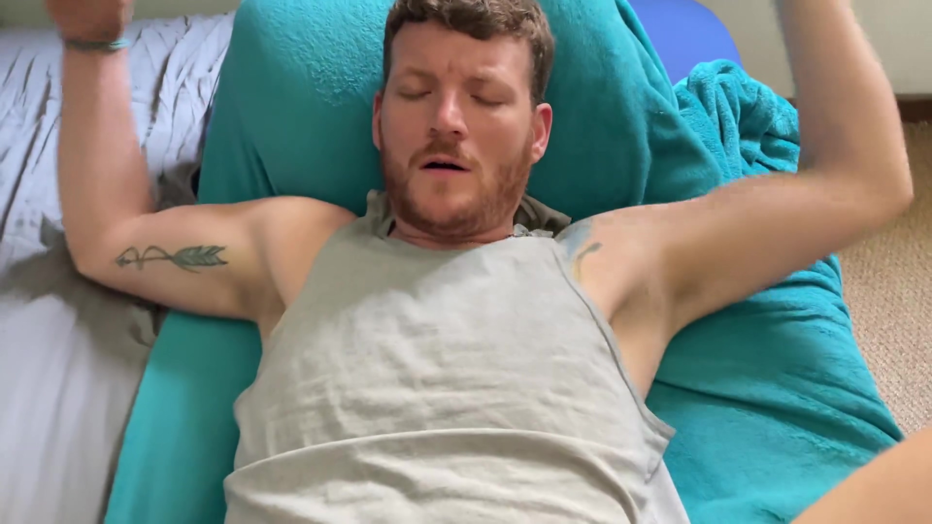 First Sucked Him. Then Spit Fucked The Cum Out Of Him