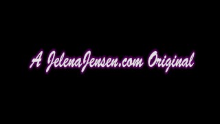 All Natural Busty Babe Jelena Jensen Shows Off Her Valentine's Day Panties!