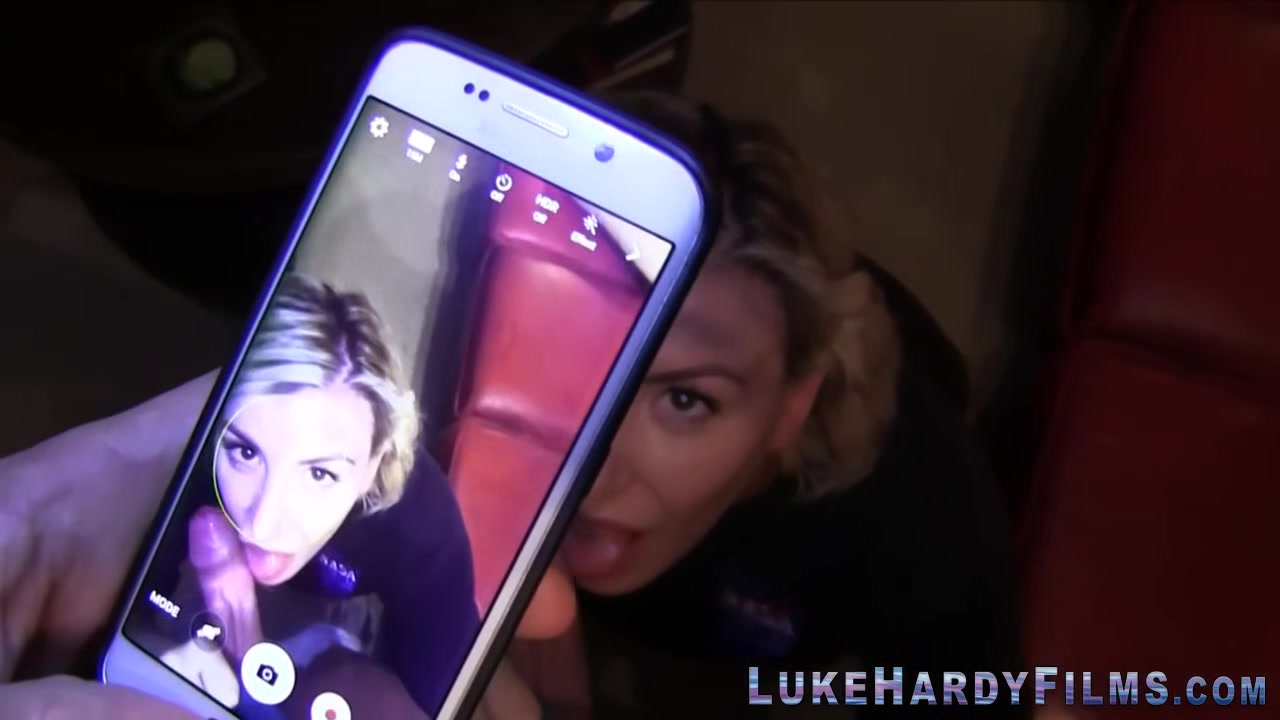 British slut pov sucking Luke Hardy