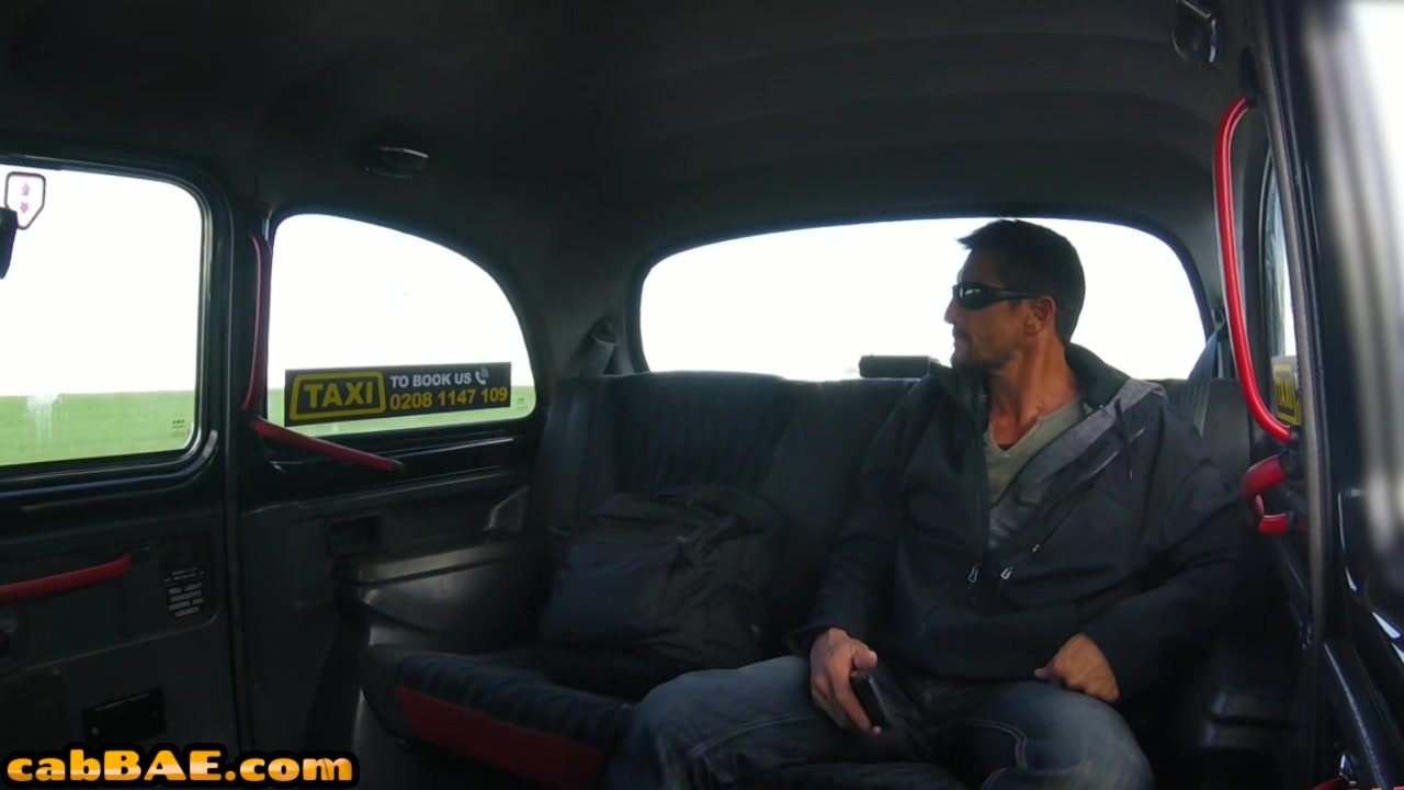 Smalltit european cabbie gets creampied by passenger