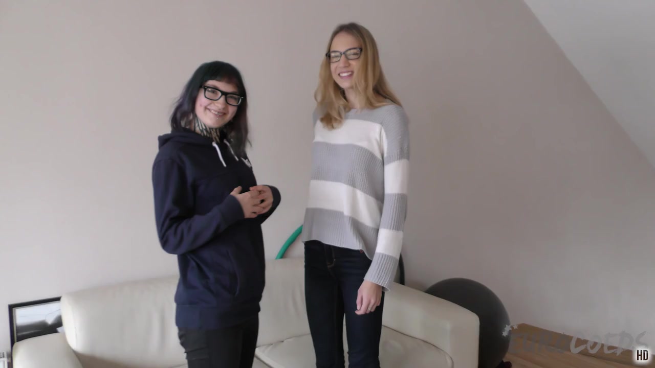 Hot Models Miss Pussycat And Andy teen 18+ Meet For The First Time And Taste Pussy White Casting Couch