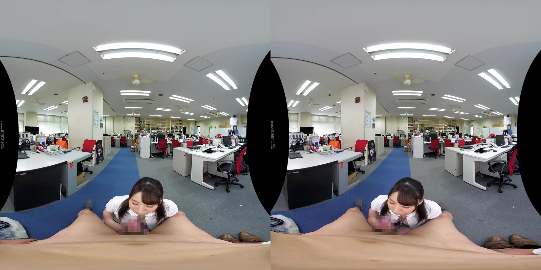 The Girl From the SOD Advertising Department's First Time in VR Unscripted - Big Tit Japanese Amateur