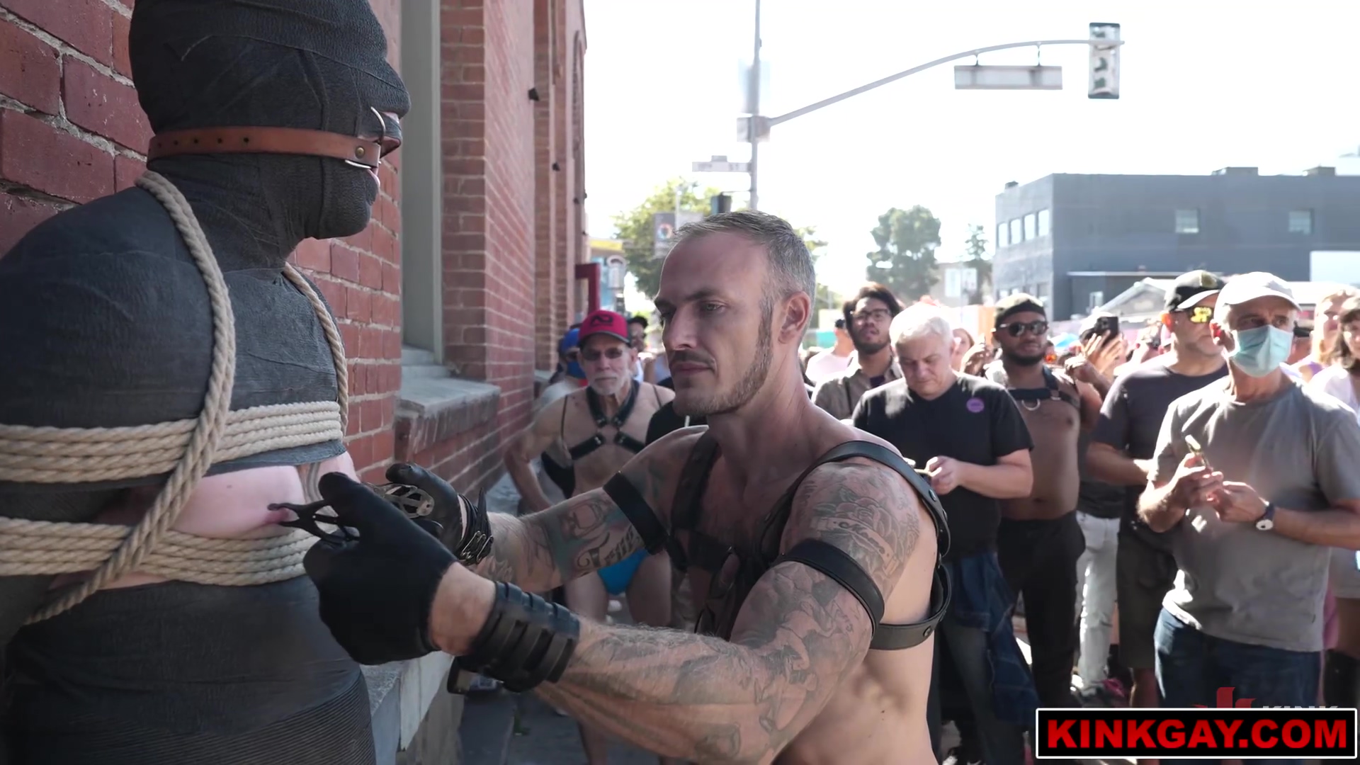 Christian Wilde And Buck Richards - The Humbler Is Clamped On To Bucks Balls Because He Hasnt Had Enough Humiliation