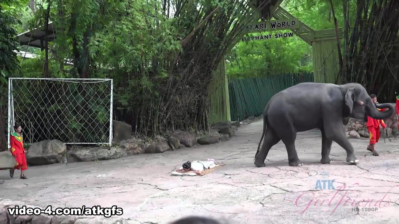 Moka Mora in Moka Is Having The Best Time Feeding Animals - ATKGirlfriends