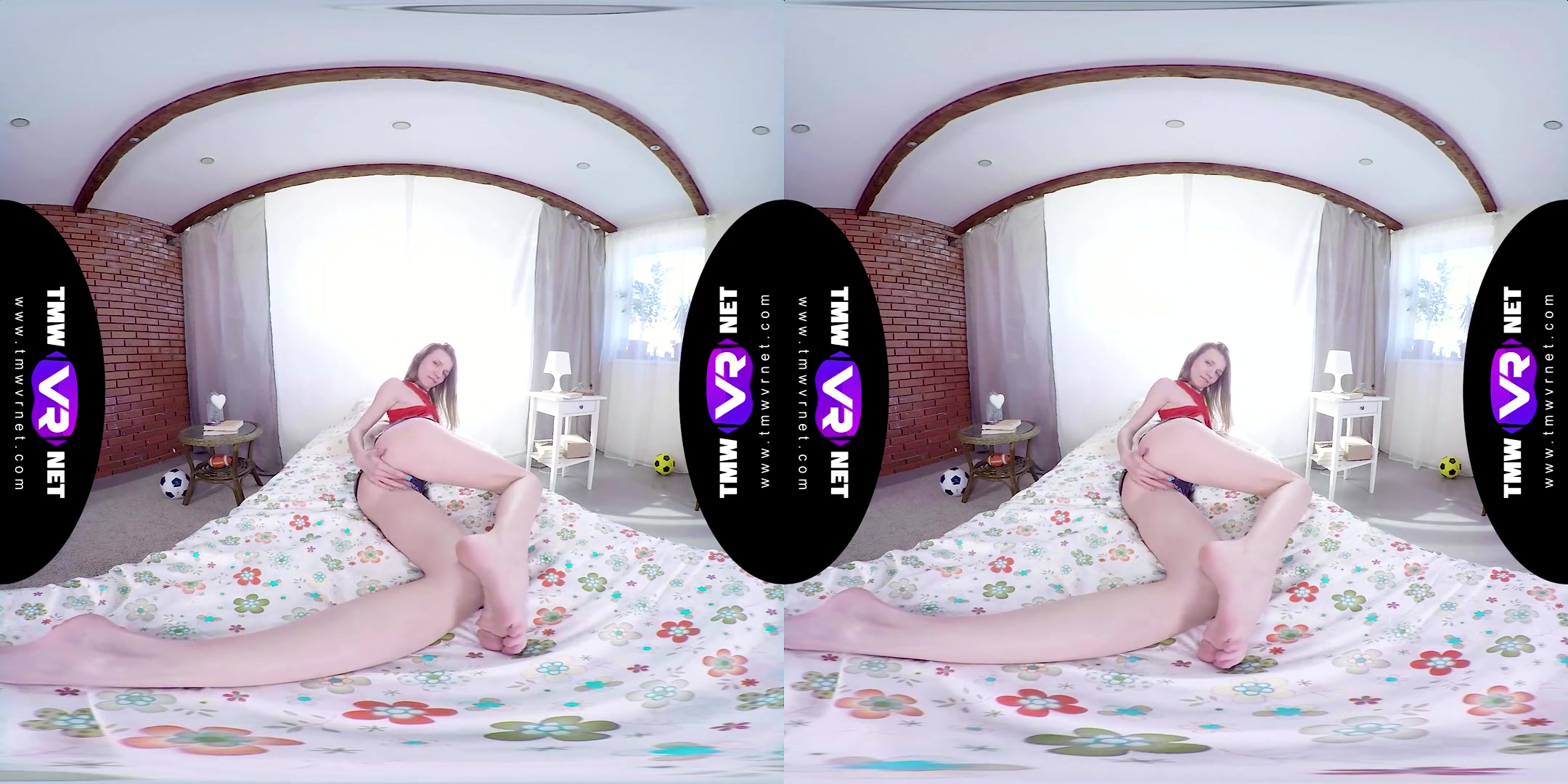 Nelya Jorden in Masturbation Fantasy in a Girl's Dorm - TmwVRNet
