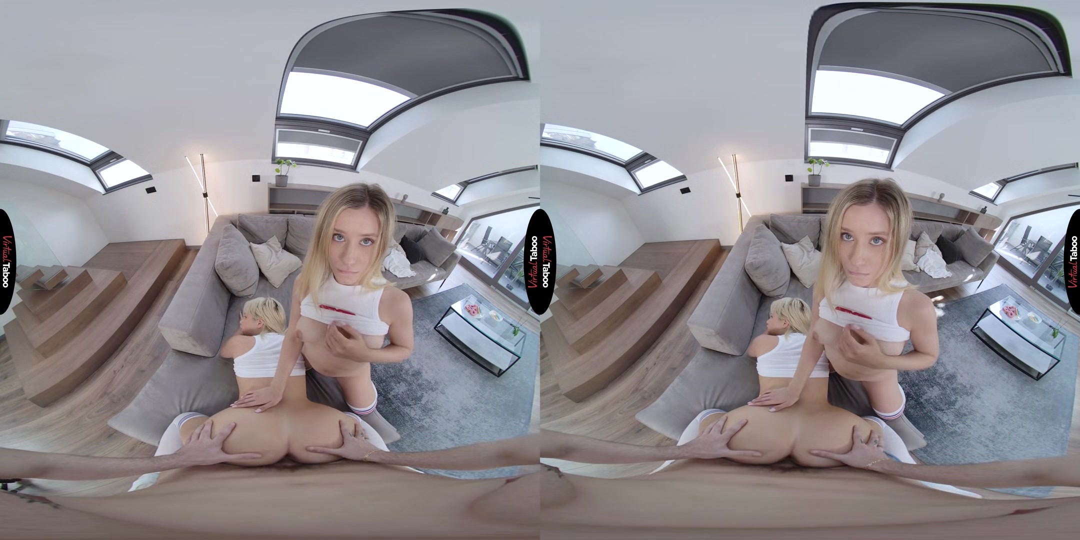 Jessie Ames, Lily Blossom VR Porn: Candy From Stepbrother - VirtualTaboo