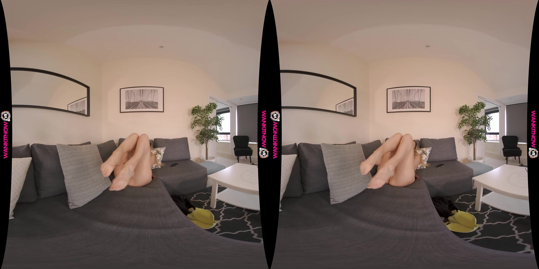 Sneaky Wank - Big Tits British Blonde Lucy Alexandra Solo Striptease