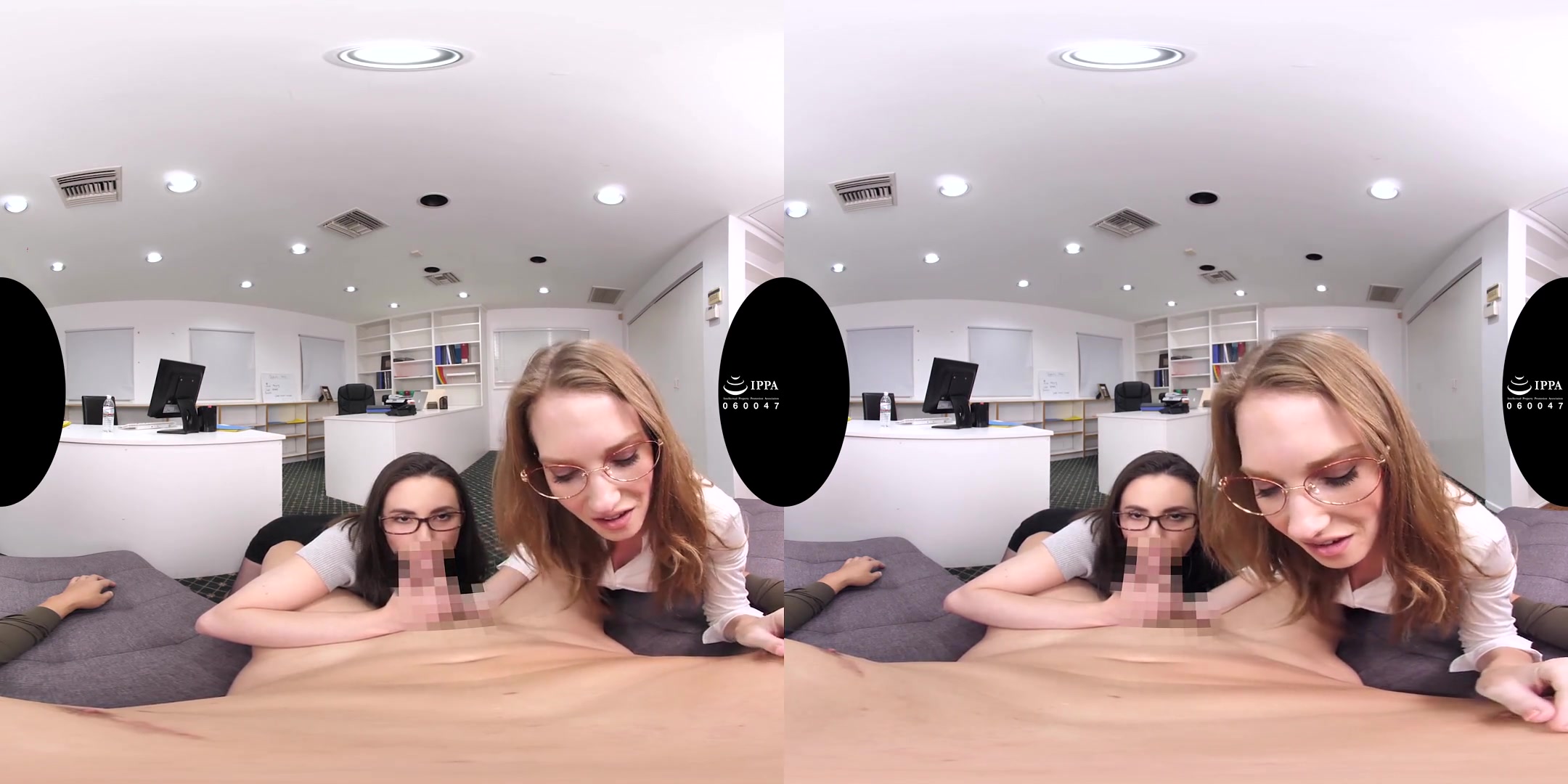 Casey Calvert & Ashley Lane in Casey and Ashley LA Harem Vacation 1 - ChinChinVR