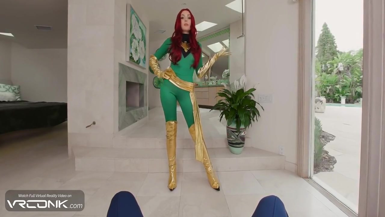 Sexy Redhead Phoenix In Heels Rides Big Dick In X-men 97 Cospaly Parody Pt.3 7 Min With Jay Romero, Vr Porn And Charlotte Sins