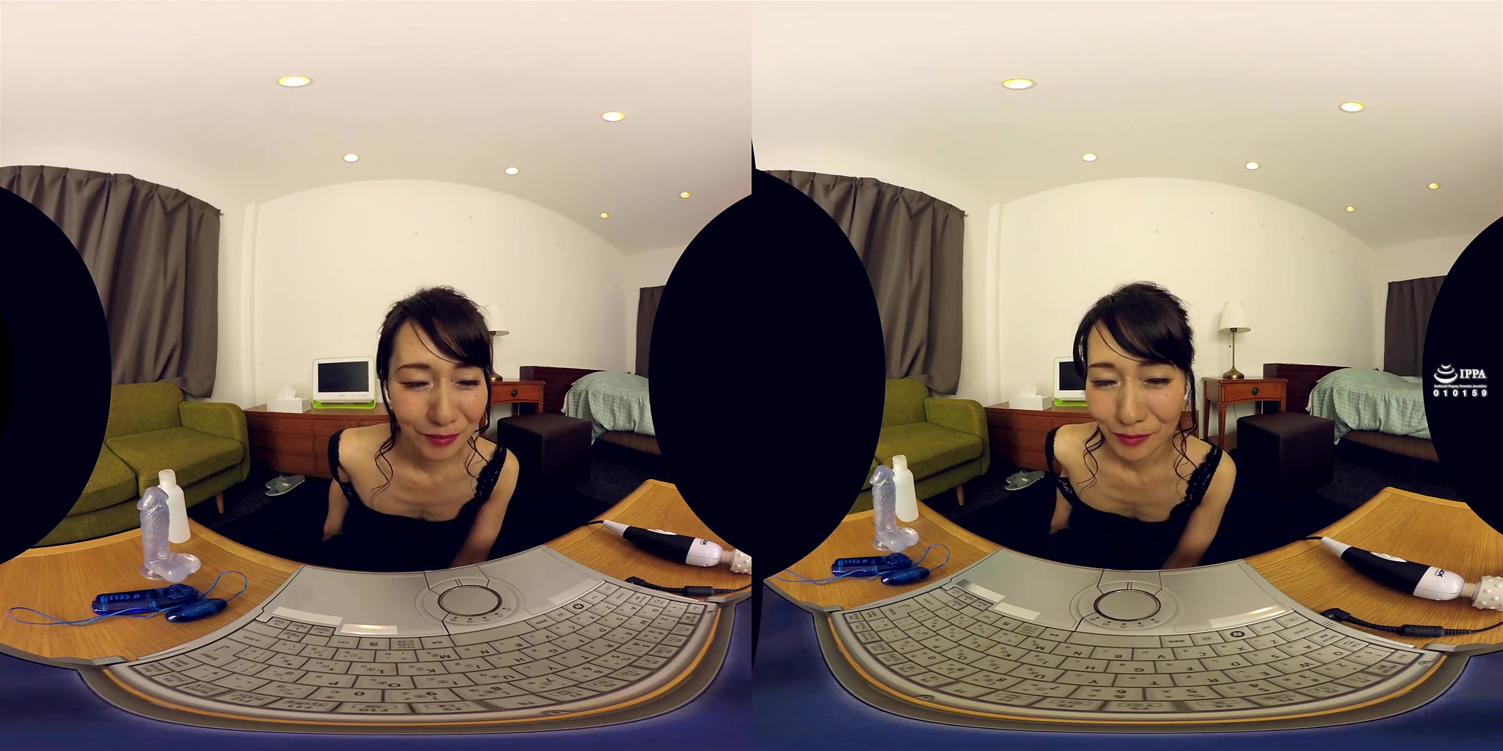 Mari Aso in Mari Asou Mari-san Logs Into Your Private VR Chat 1 - CasanovA