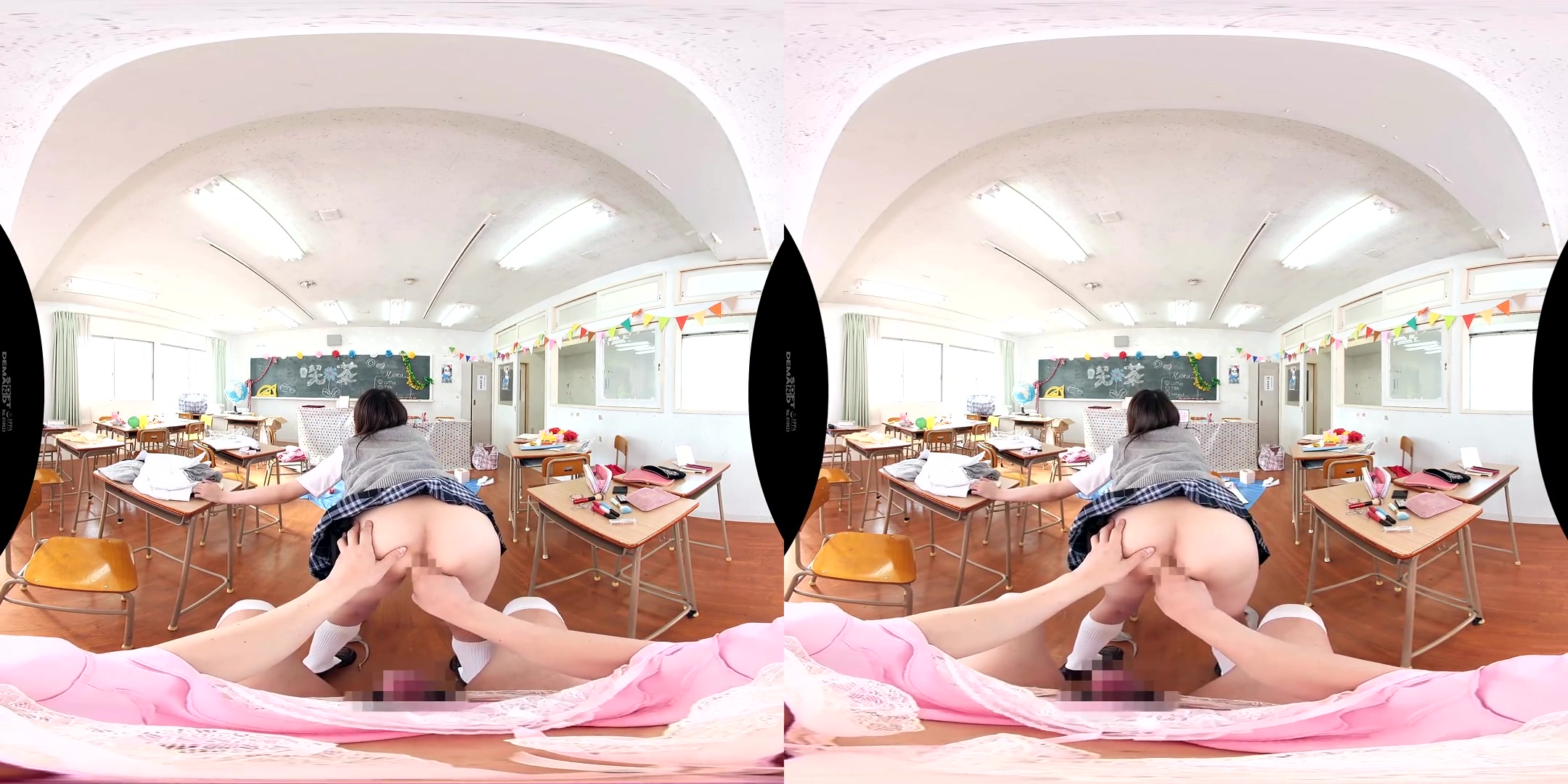 Cross-Dressing Experience at the School Festival 3 - Asian Panties Creampie