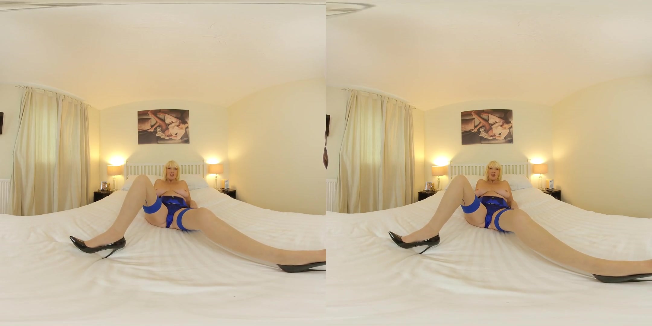 Milf Amy, Solo Fun - Big Tit Blonde MILF - SexLikeReal