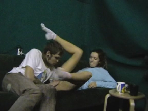 Thick cum right on girlfriend's merry melons