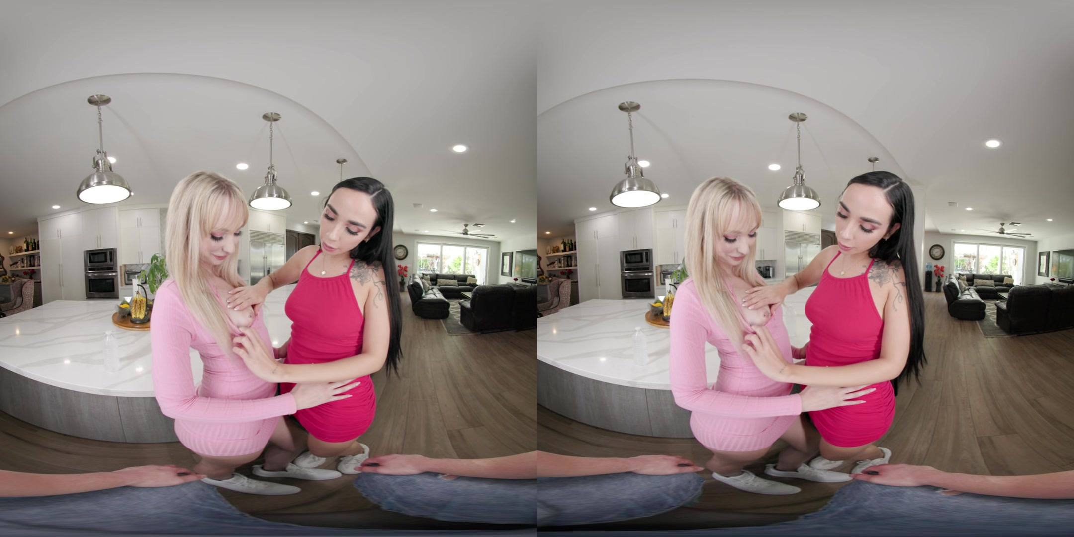 Threesome with Gaby Ortega and Stella Chiyoki