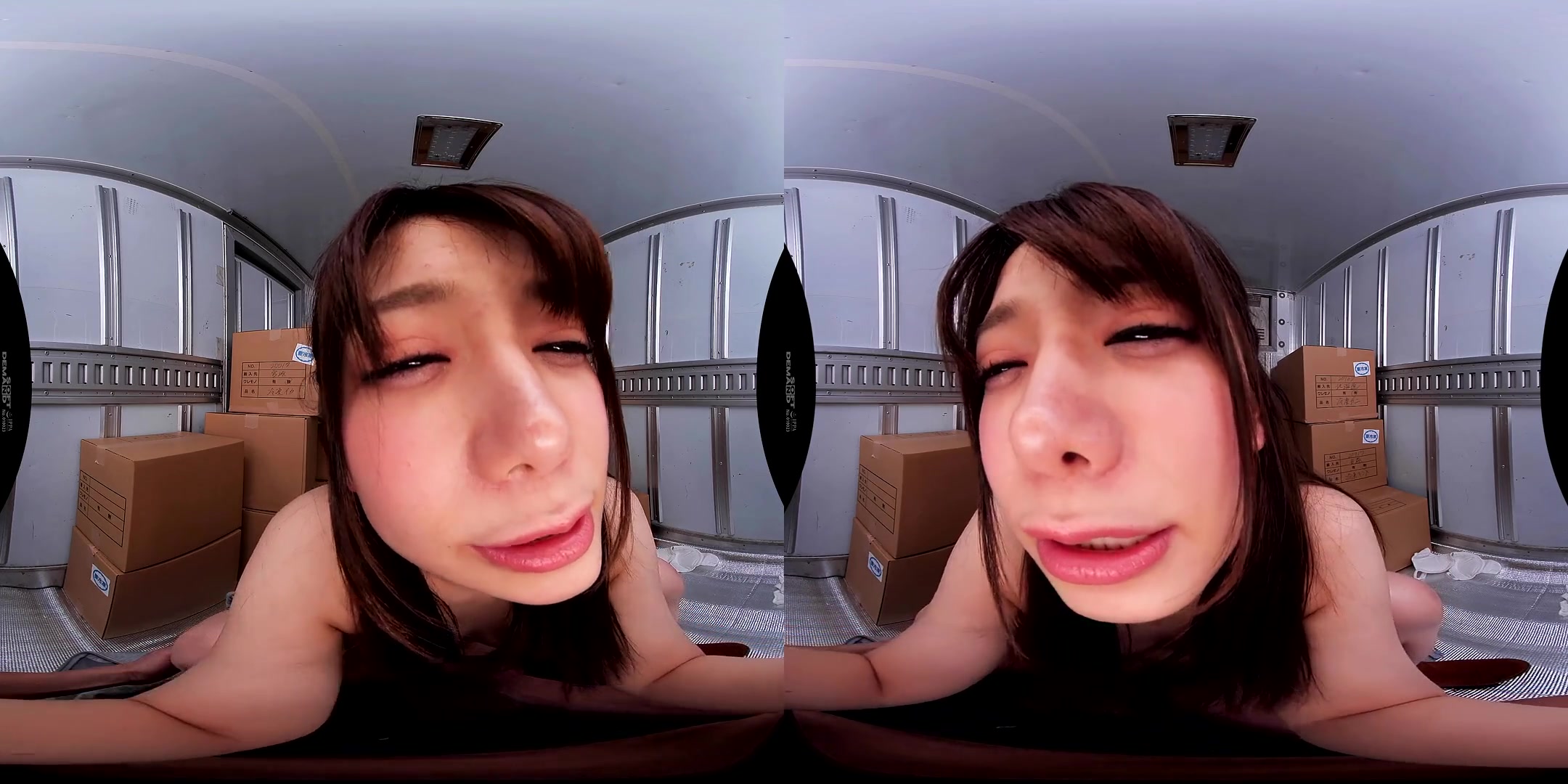 Nozomi Arimura Trapped in a Freezer Truck, she has to Share her Body Heat to Survive 2 - SexLikeReal