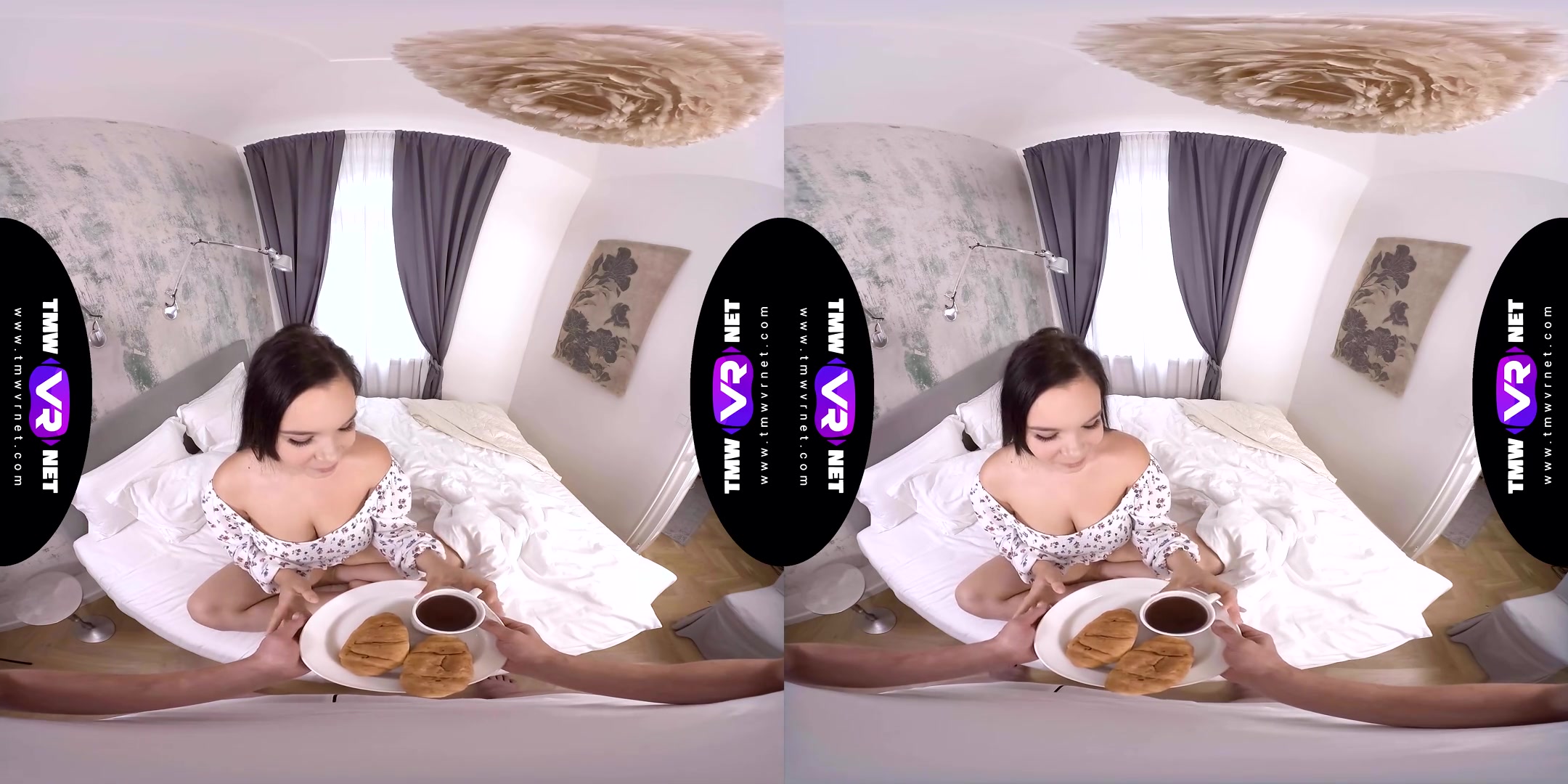 Sex Breakfast Is Served! - Big Tits Babe in Bed