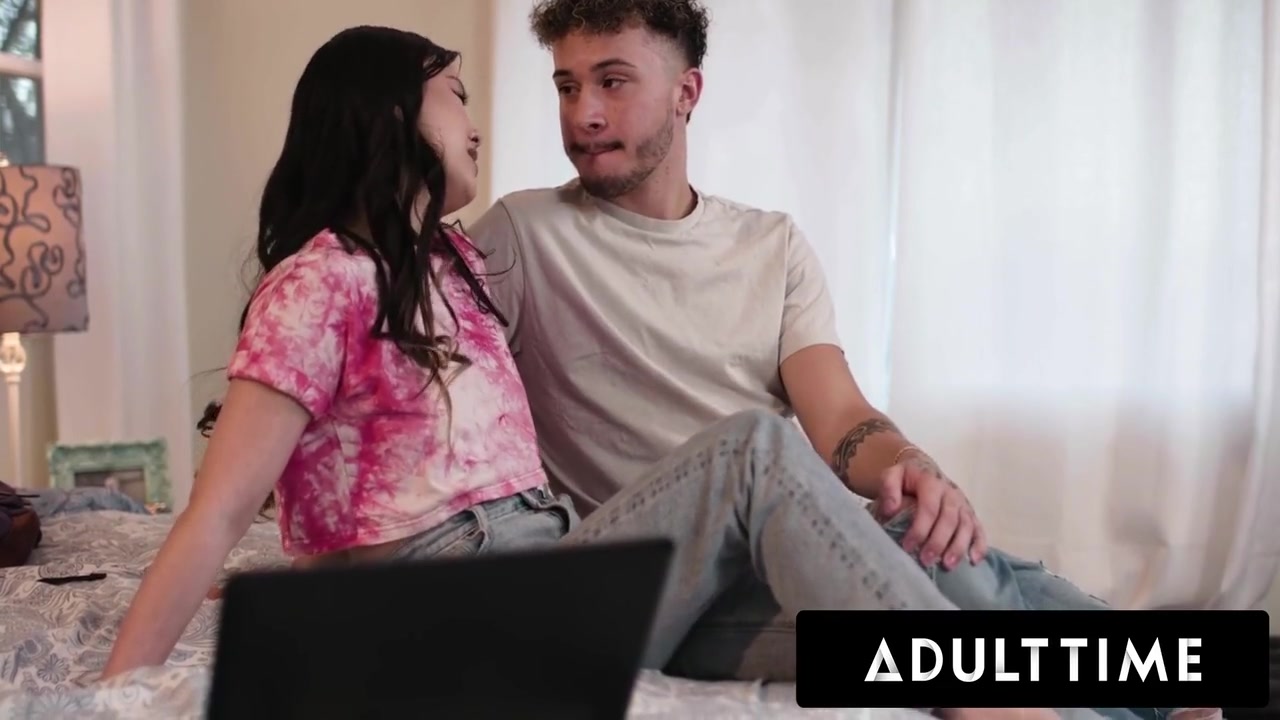 Asian teen 18+ Ditches Studying For Hot Risky Sex With Her Sneaky Boyfriend! - Louise Louellen And Lulu Chu