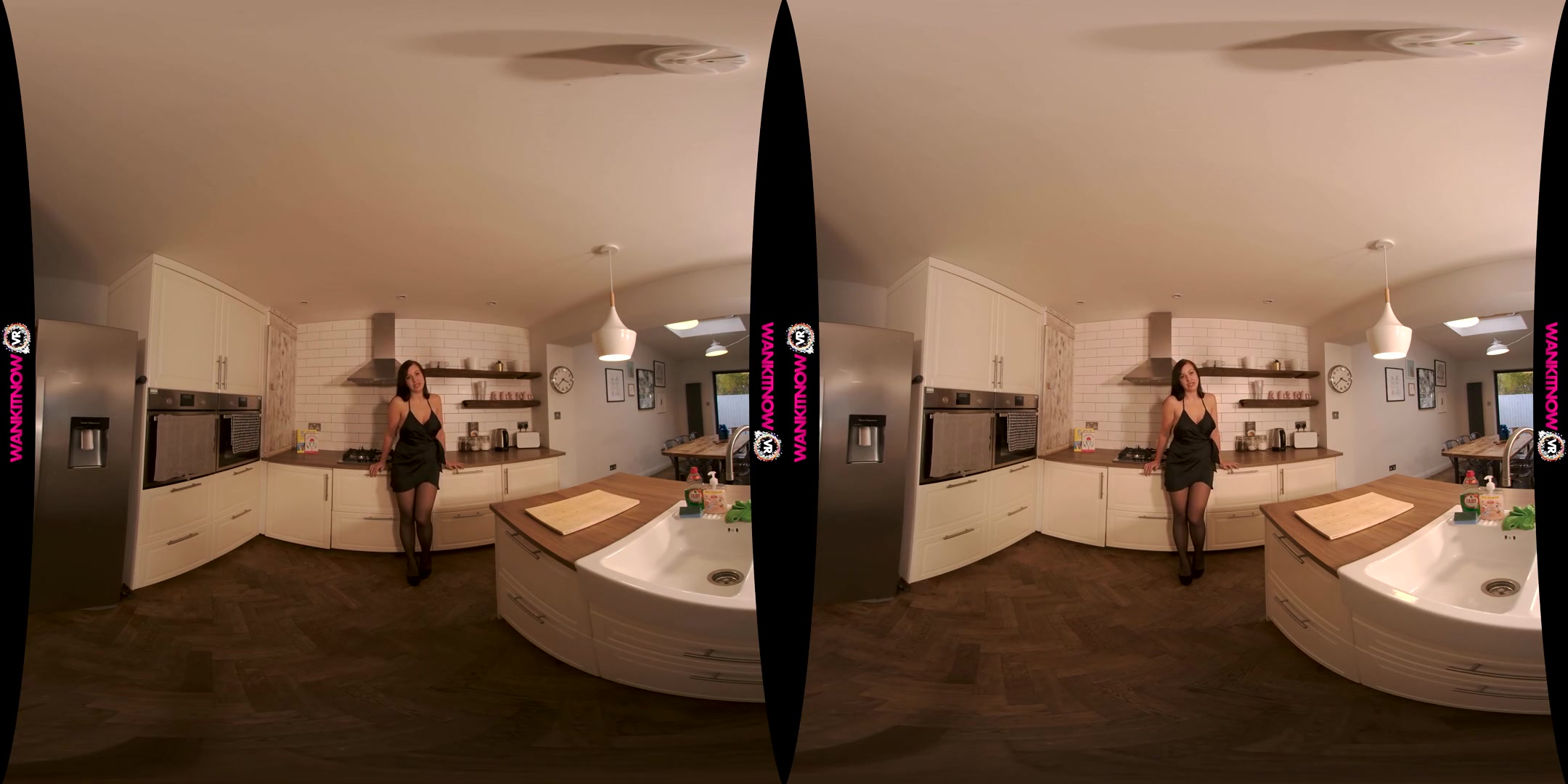 Kitchen Spread - Big Ass Big Tits Solo Model Fingering