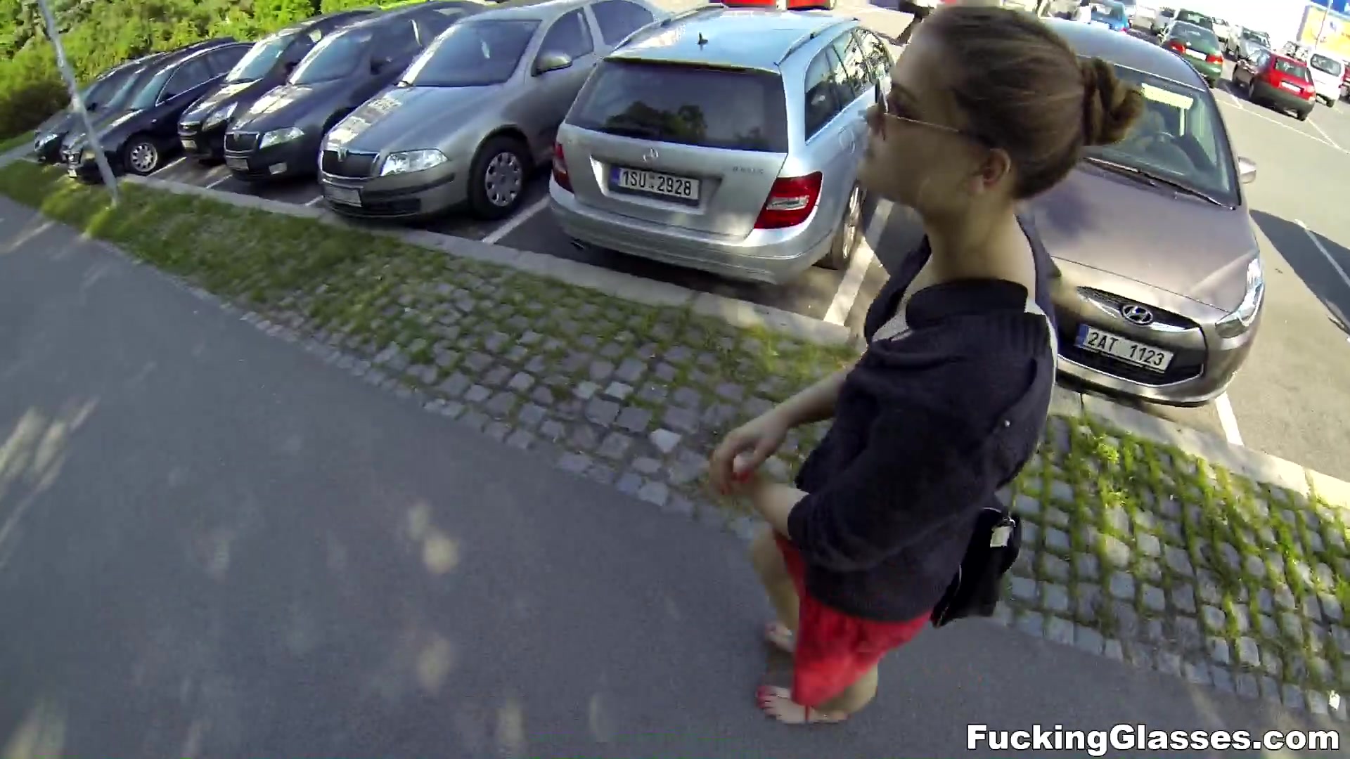 Fucking Glasses - Outdoor fuck in glasses